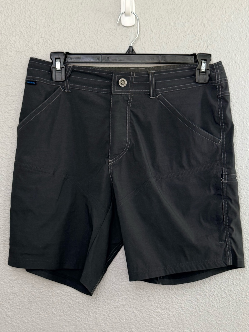 Kuhl | Ramblr Hiking Shorts | Charcoal Grey | Waist 32” Inseam 8”